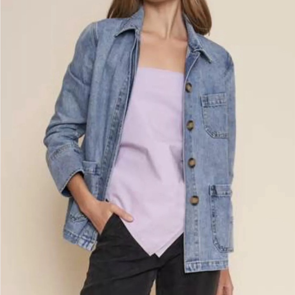 Whimsy + Row Blue Jean Jacket